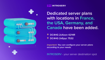 New Line of Server Plans DC4HG. Part 3