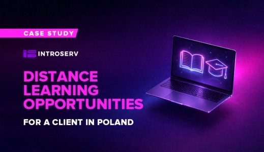 INTROSERV implemented a system of remote workstations for distance education