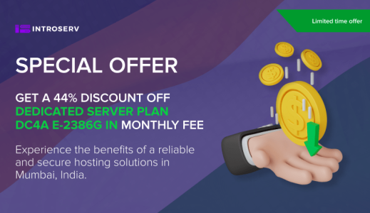 Special Offer In India: DC4A E-2386G IN