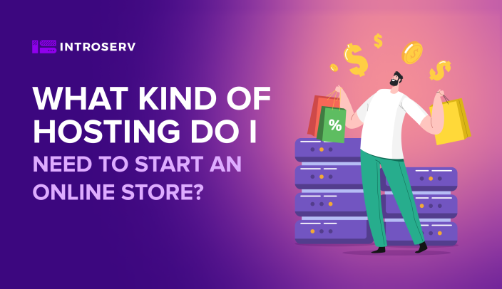 What kind of hosting do I need to start an online store?