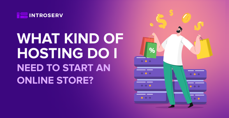 What kind of hosting do I need to start an online store?