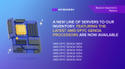 Servers with AMD EPYC GENOA processors are now in stock