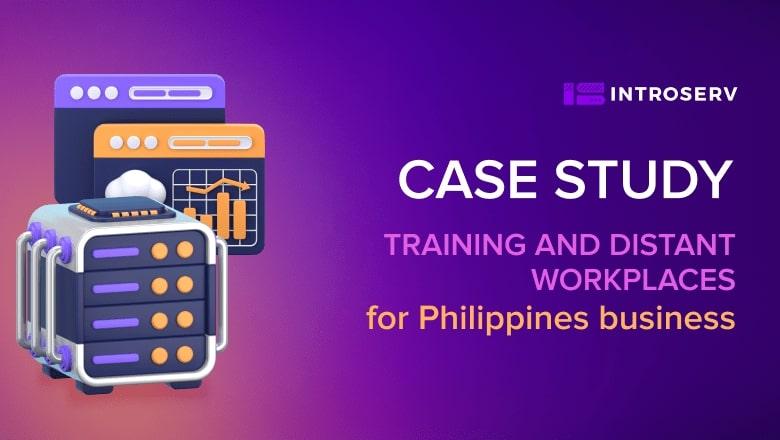 INTROSERV provided scalable server solutions to a client from the Philippines