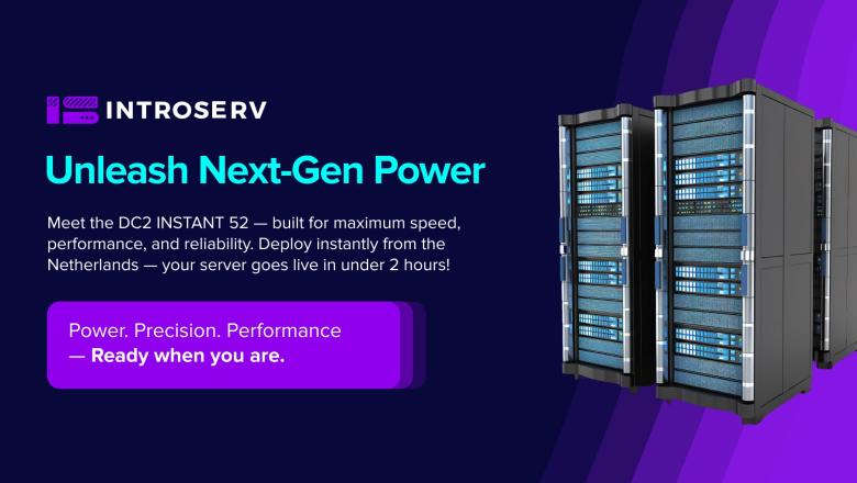 Unleash Next-Gen Power with the DC2 INSTANT 52 Server