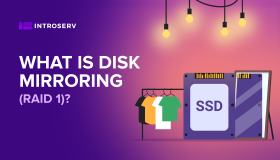 What is disk mirroring (RAID 1)?