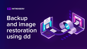 Backup and image restoration using dd