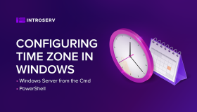 Configuring Time Zone in Windows