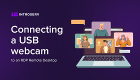 Connecting a USB webcam to an RDP Remote Desktop