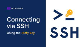 Connecting via SSH using the Putty key