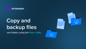 Copy and backup files and folders using the Rsync utility