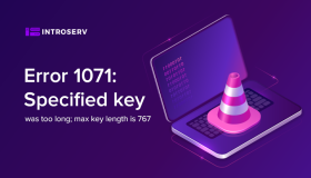 Error 1071: Specified key was too long; max key length is 767 bytes