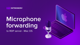 Microphone forwarding to RDP server - Mac OS
