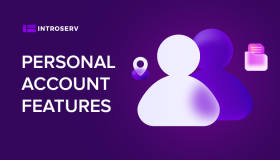 Personal account features