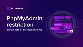 PhpMyAdmin restriction on the size of the uploaded file