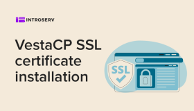 VestaCP SSL certificate installation