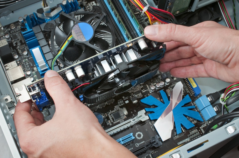 Graphics card is used on sale for