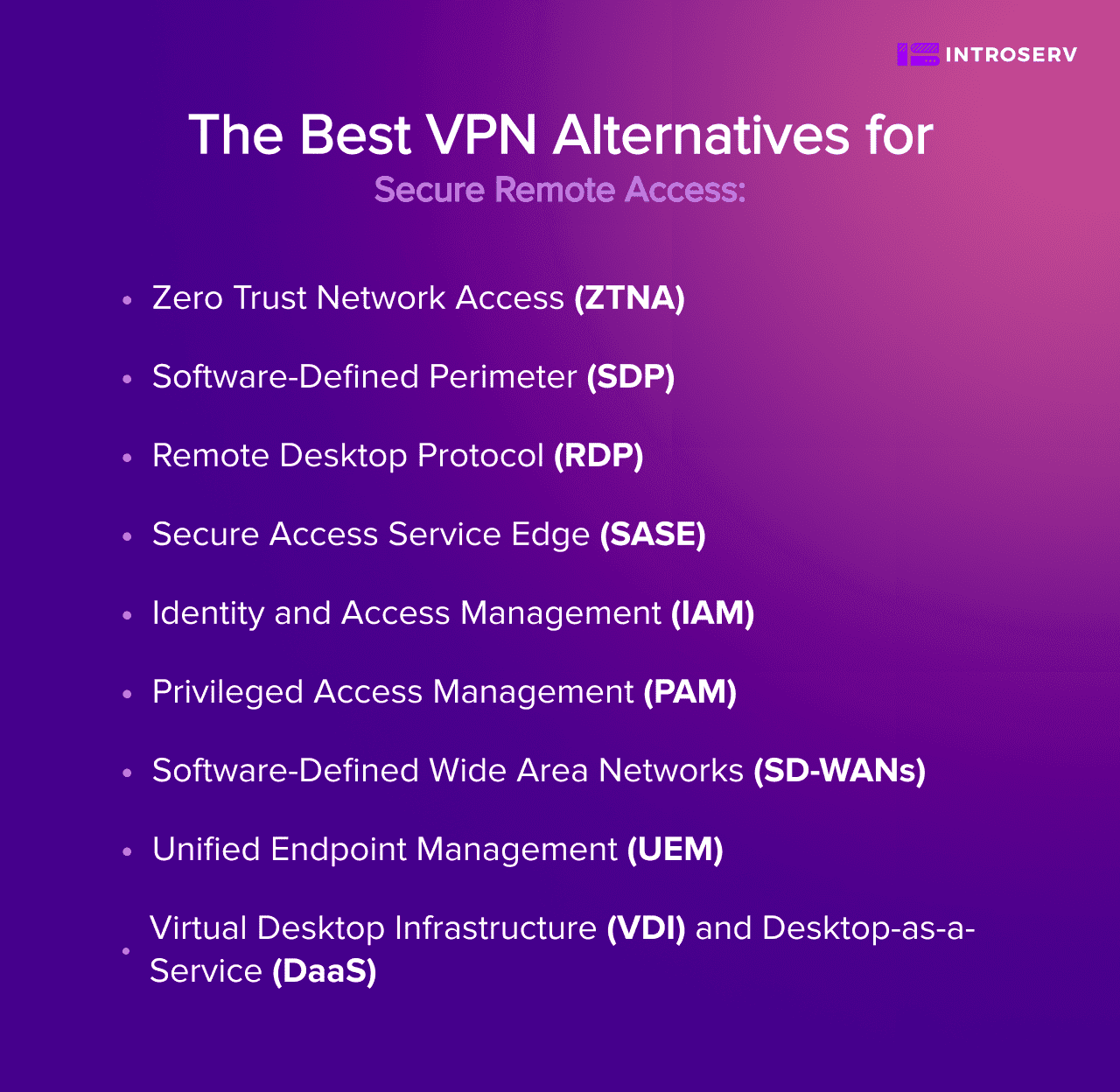 Najboljše alternative VPN za varen oddaljeni dostop