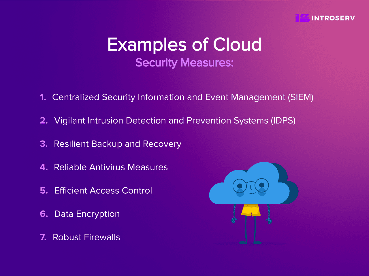 Examples of Cloud Security Measures