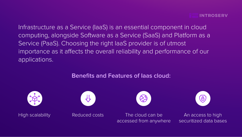 Infrastructure-as-a-Service (LaaS) is an essential component of cloud computing