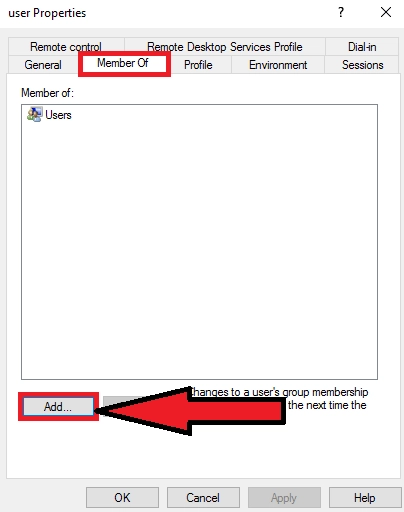 How to create a user in Windows Server and allow RDP connection