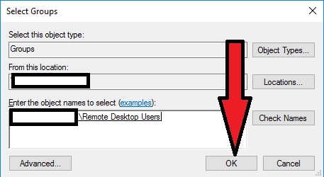 How to create a user in Windows Server and allow RDP connection