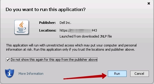 Connecting to IDRAC KVM