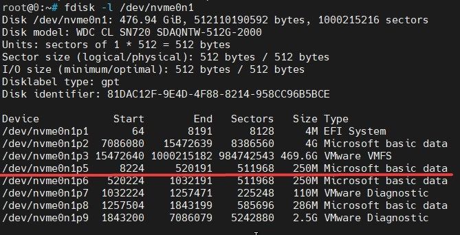 Reset root user password in ESXi 7.x