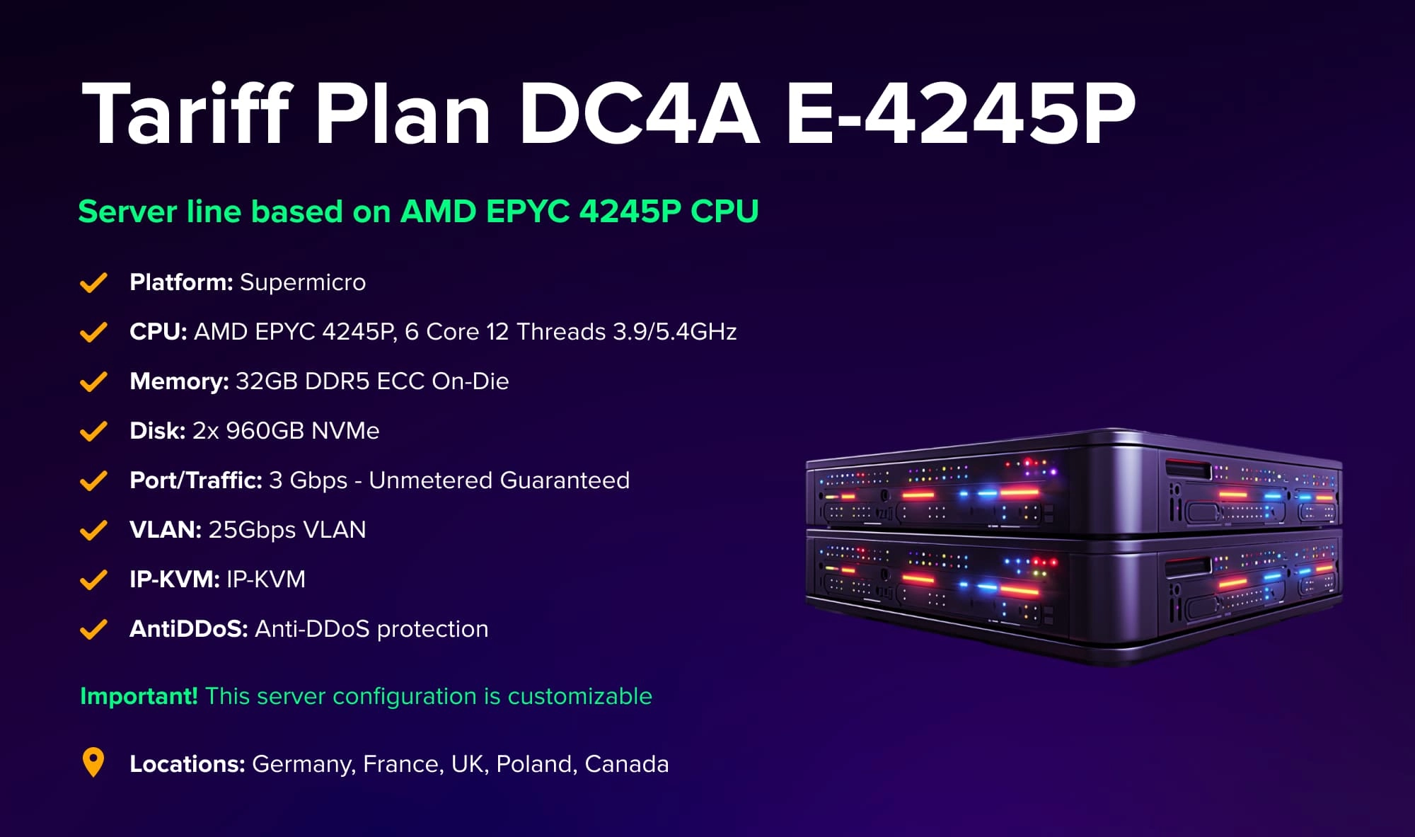 Neue Generation 2025 AMD EPYC Dedicated Server sind jetzt bei INTROSERV verfügbar