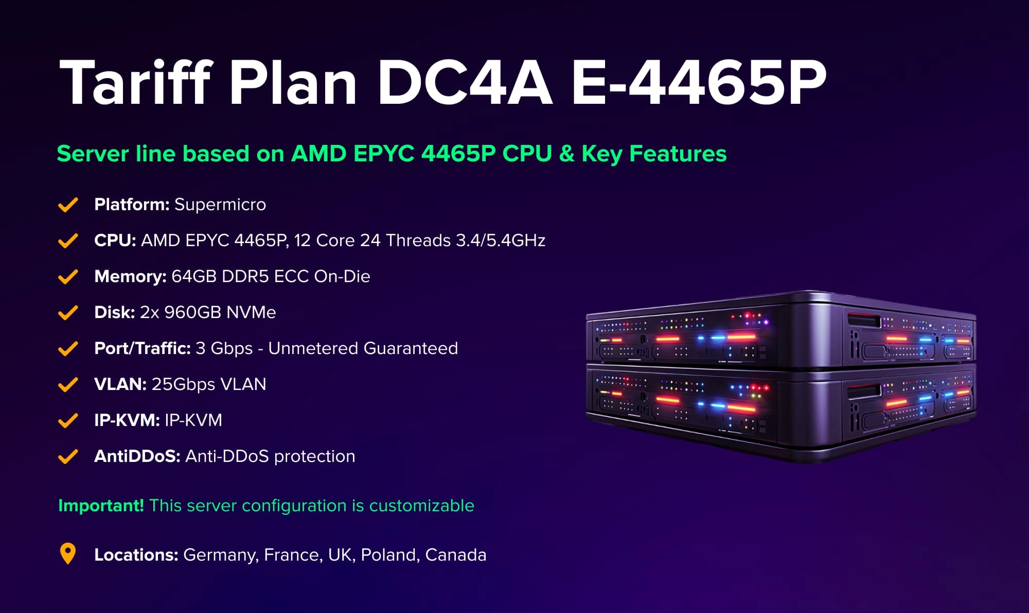 La nueva generación 2025 de servidores dedicados AMD EPYC ya está disponible en INTROSERV