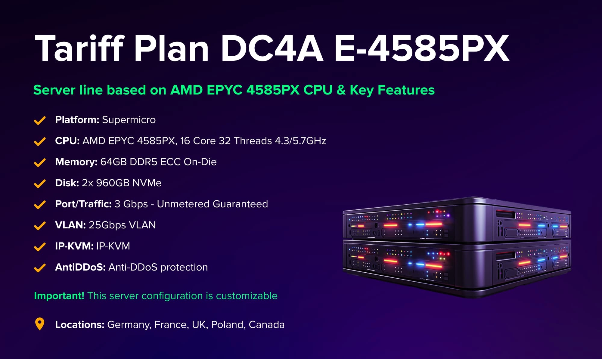 Neue Generation 2025 AMD EPYC Dedicated Server sind jetzt bei INTROSERV verfügbar