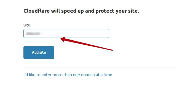 Domain name transfer to external DNS service CloudFlare