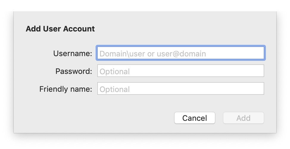 Remote Desktop Connection via RDP