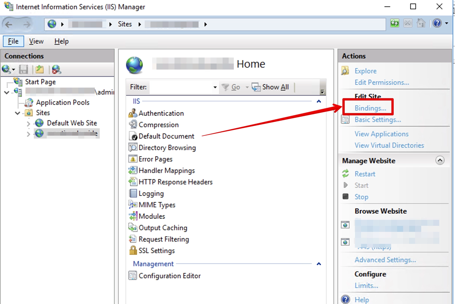 Installing an SSL certificate on a Microsoft IIS