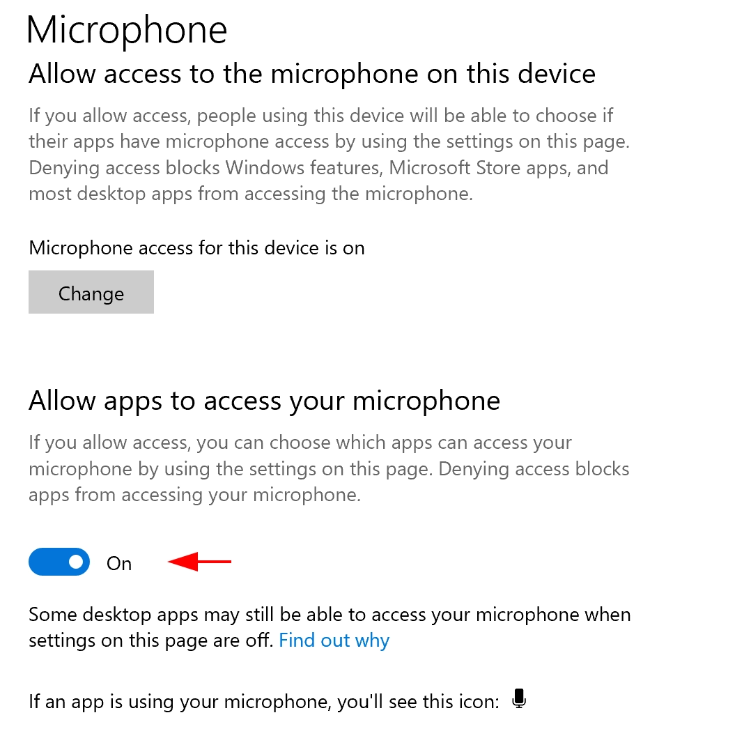 Microphone forwarding to RDP server - Windows OS