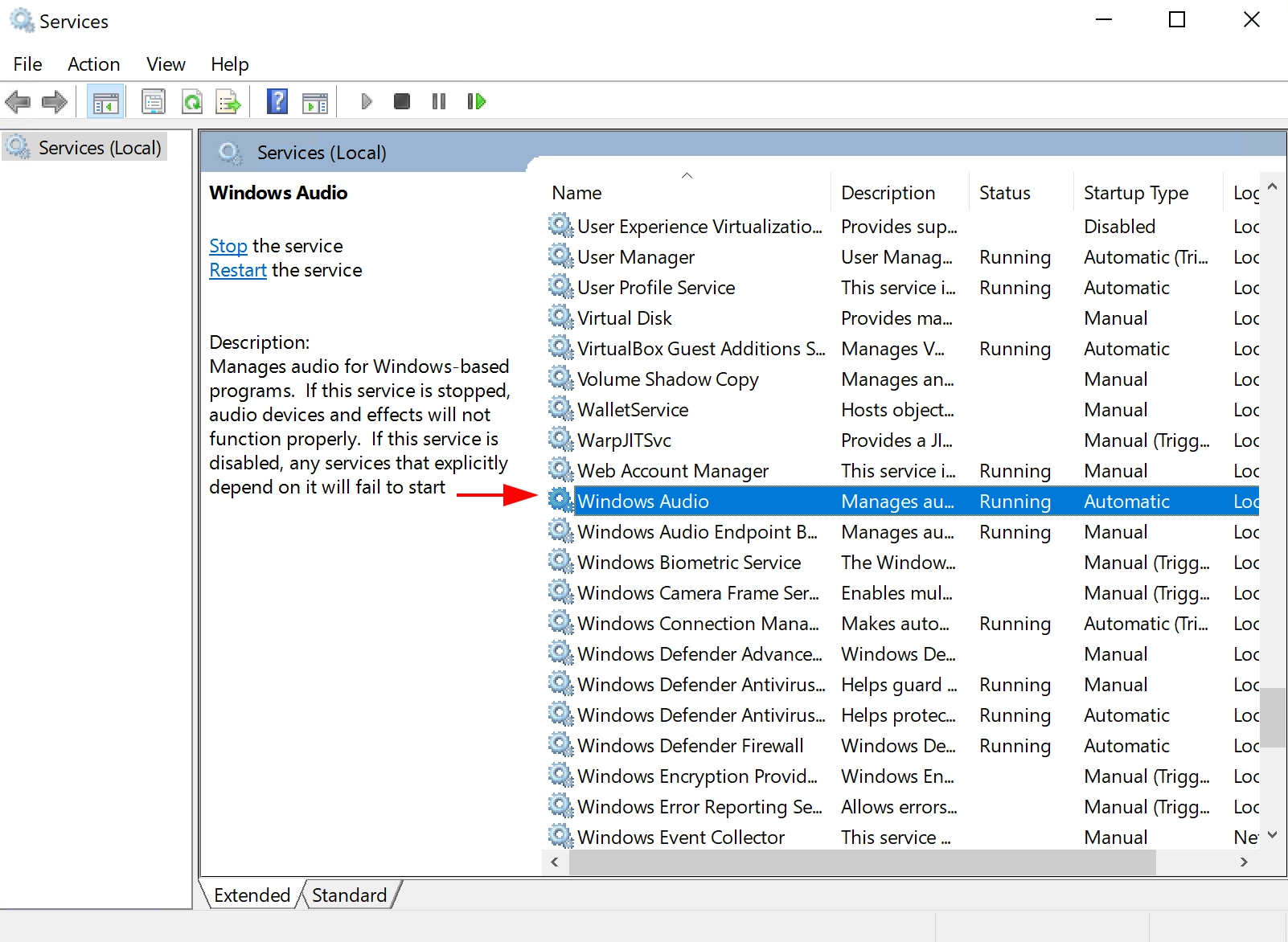 Microphone forwarding to RDP server - Windows OS