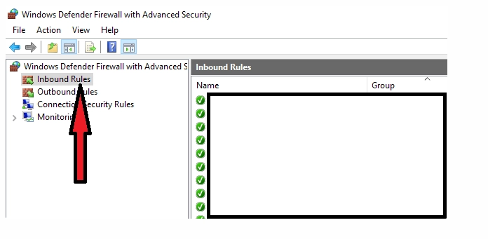 Blocking the UDP connection to port 389 through the firewall