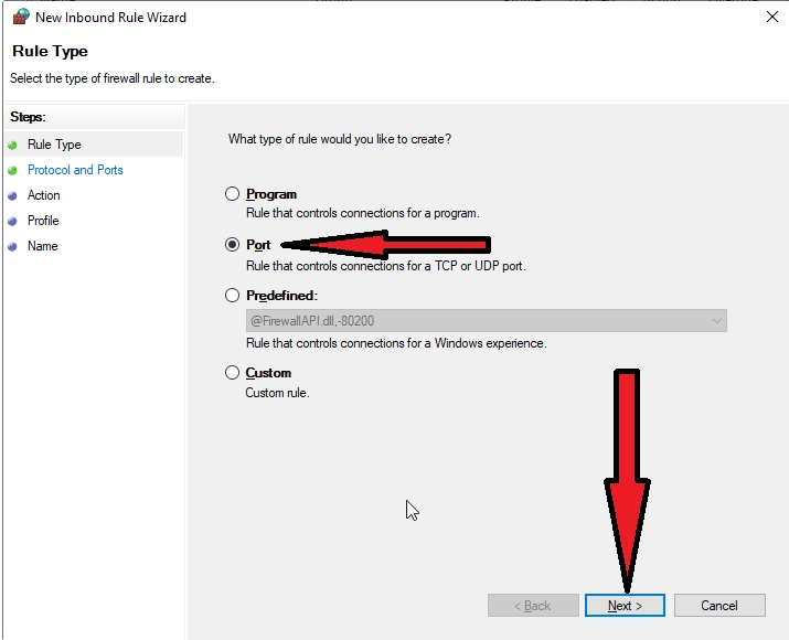 Blocking the UDP connection to port 389 through the firewall