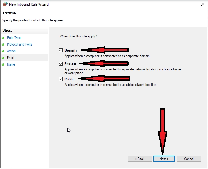 Blocking the UDP connection to port 389 through the firewall