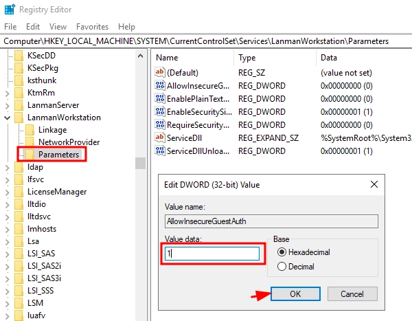 Error code 0x80070035: the network path was not found