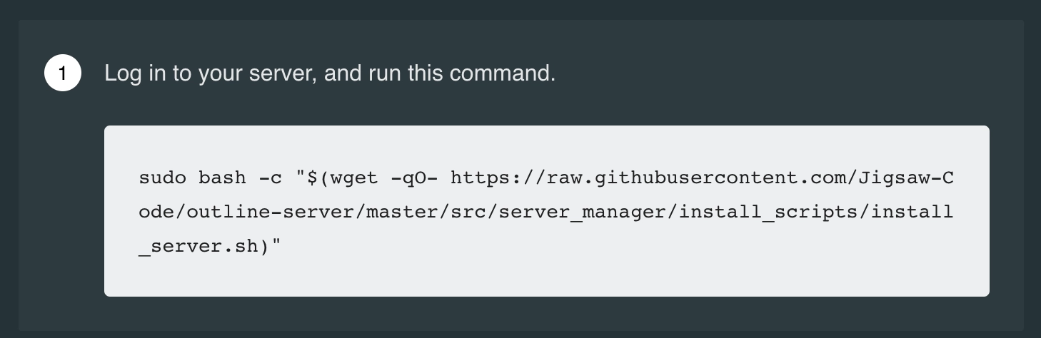 Outline VPN - VPN server resistant to blocking