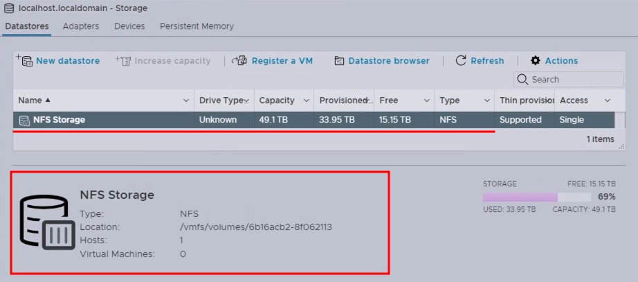 Connecting INTROSERV Cloud Storage to the server