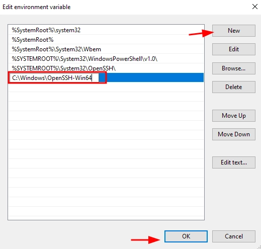 Installing, testing and uninstalling an OpenSSH-based SFTP server in Windows