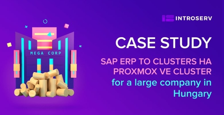 Implementierung der HA Proxmox VE Cluster Lösung für Enterprise Resource Planning in Ungarn