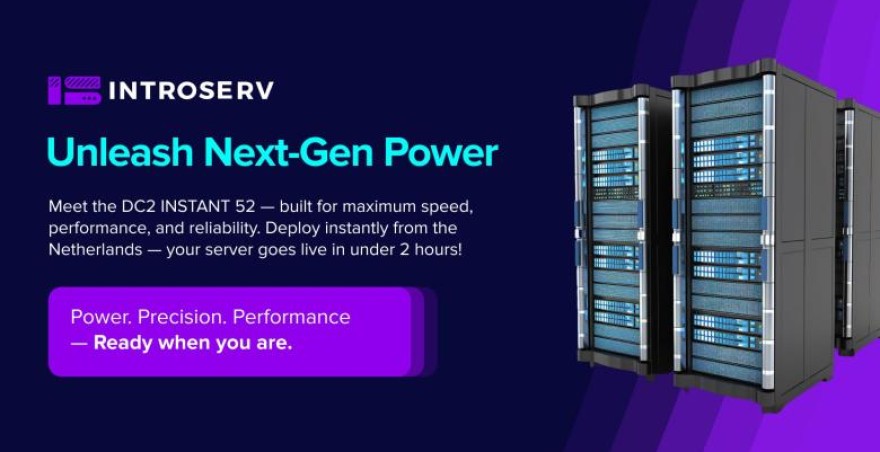 Entfesseln Sie die Leistung der nächsten Generation mit dem DC2 INSTANT 52 Server