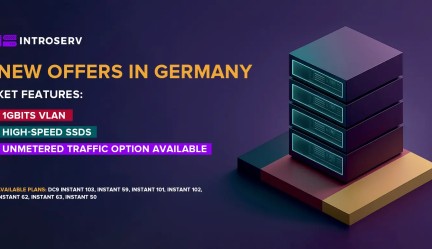 Neue Server-Tarife mit Hardware-RAID und 1Gbps VLAN sind in Deutschland verfügbar