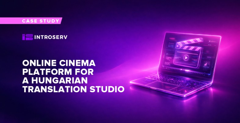 Fallstudie: Online-Kino-Plattform für ein ungarisches Übersetzungsbüro