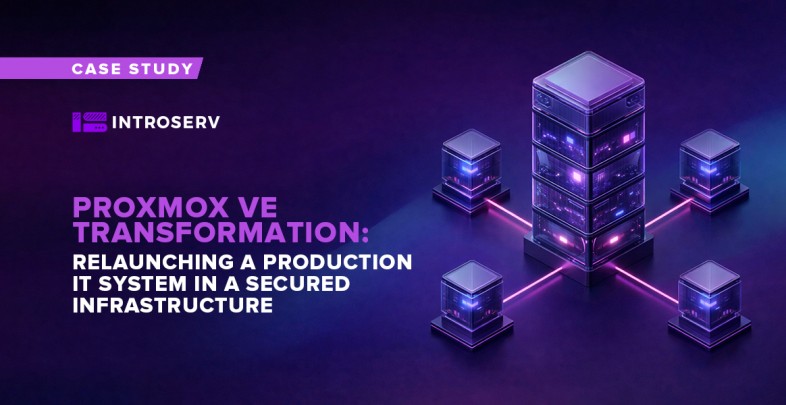 Proxmox VE Transformation: Wiedereinführung eines IT-Produktionssystems in einer gesicherten Infrastruktur