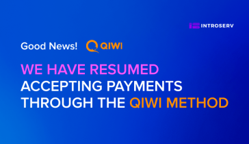 Wir akzeptieren QIWI