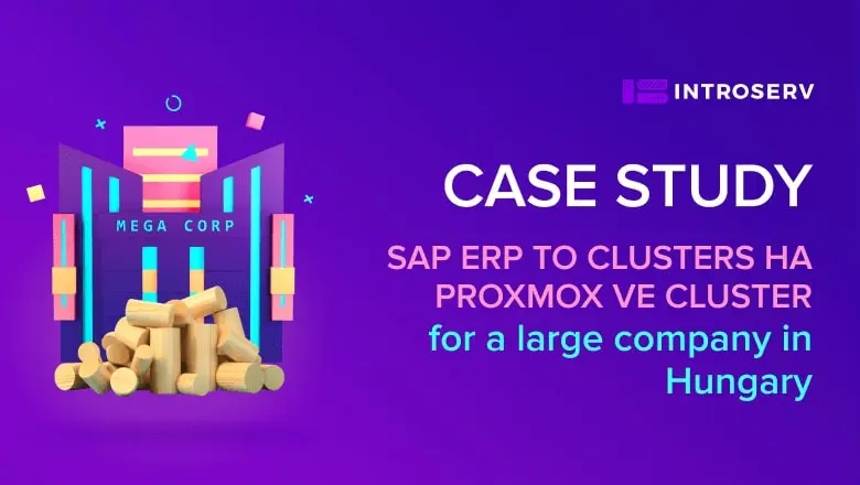 Implementierung einer HA Proxmox VE Cluster-Lösung für Enterprise Resource Planning in Ungarn