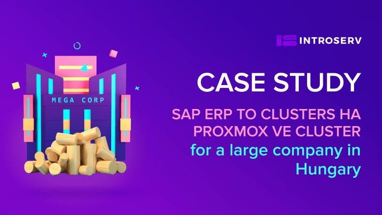 Implementierung einer HA Proxmox VE Cluster-Lösung für Enterprise Resource Planning in Ungarn